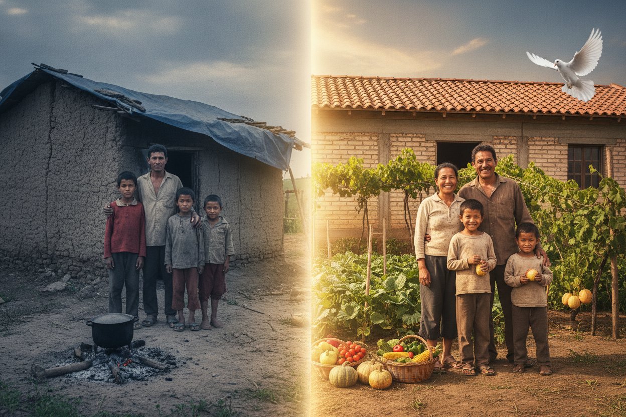 Poverty and the Bible's promise of a world without want
